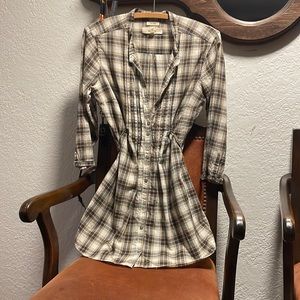 Hollister Plaid Long Sleeve Shirt